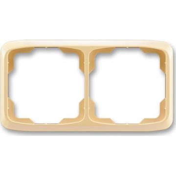 ABB 3901A-B20 D - Cadre double TANGO beige