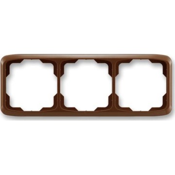 ABB 3901A-B30 H - Cadre triple TANGO marron
