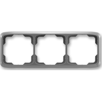 ABB 3901A-B30 S2 - Cadre triple TANGO gris foncé