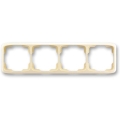 ABB 3901A-B40 C - Cadre 4 postes TANGO ivoire