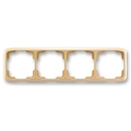 ABB 3901A-B40 D - Cadre quadruple TANGO beige
