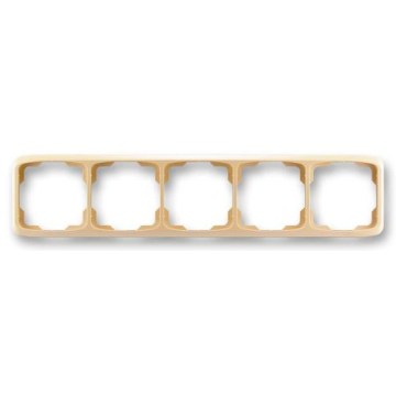 ABB 3901A-B50 D - Cadre 5 modules TANGO beige