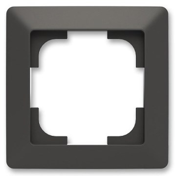 ABB 3901T-A00010 137 - Cadre simple ZONI noir mat