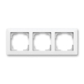 ABB 3901T-A00030 240 - Cadre triple ZONI blanc mat