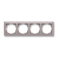 ABB 3901T-A00040 144 - Cadre 4 modules ZONI grège