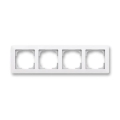 ABB 3901T-A00040 500 - Cadre quadruple ZONI blanc