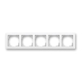 ABB 3901T-A00050 240 - Cadre 5 modules ZONI blanc mat