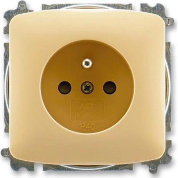 ABB 6619A-A06357 D - Prise domestique sans cadre TANGO 250V beige