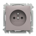 ABB 6619T-A06657 244 - Prise murale sans cadre ZONI 250V greige