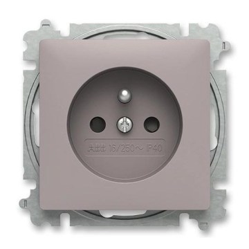 ABB 6619T-A06657 244 - Prise murale sans cadre ZONI 250V greige