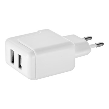 Adaptateur de charge 2xUSB sur prise SMART 230V