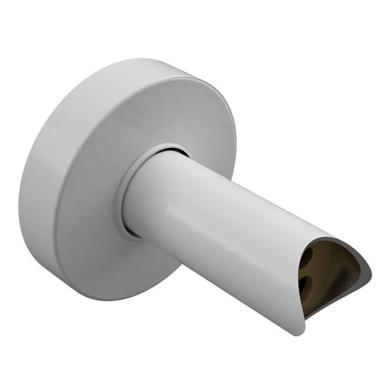 Adaptateur pour étendoirs 6,4x6,4 cm blanc