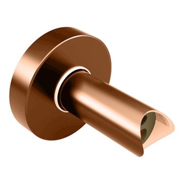 Adaptateur pour raccordement encastré au mur des sèche-serviettes électriques 6,4x6,4 cm, finition cuivrée