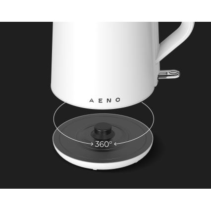 AENO - Bouilloire électrique 1,5 l 2200W/230V blanche