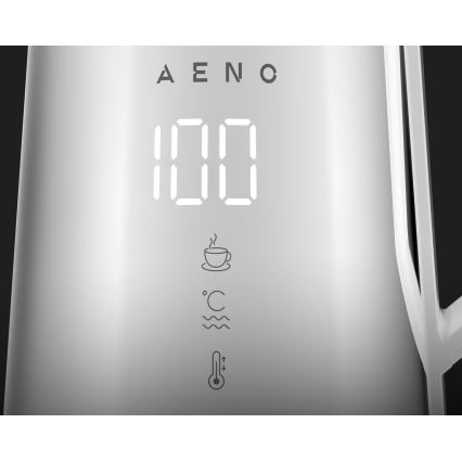 AENO - Bouilloire électrique intelligente avec écran LED 1,7 l 2200W/230V blanche