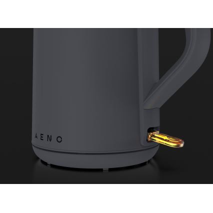 AENO - Bouilloire électrique rapide 1,5 l 2200W/230V noire