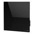 AENO - Panneau infrarouge électrique intelligent 500W minuterie/thermostat Wi-Fi noir