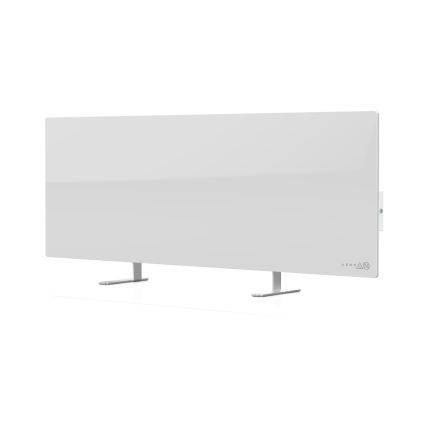 AENO - Panneau infrarouge électrique intelligent 700 W, minuterie/thermostat, IP44, Wi-fi, blanc