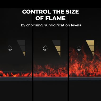 AENO - Radiateur électrique intelligent / convecteur 1000/2000 W noir
