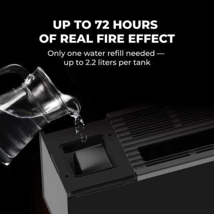 AENO - Radiateur électrique intelligent / convecteur 1000/2000 W noir