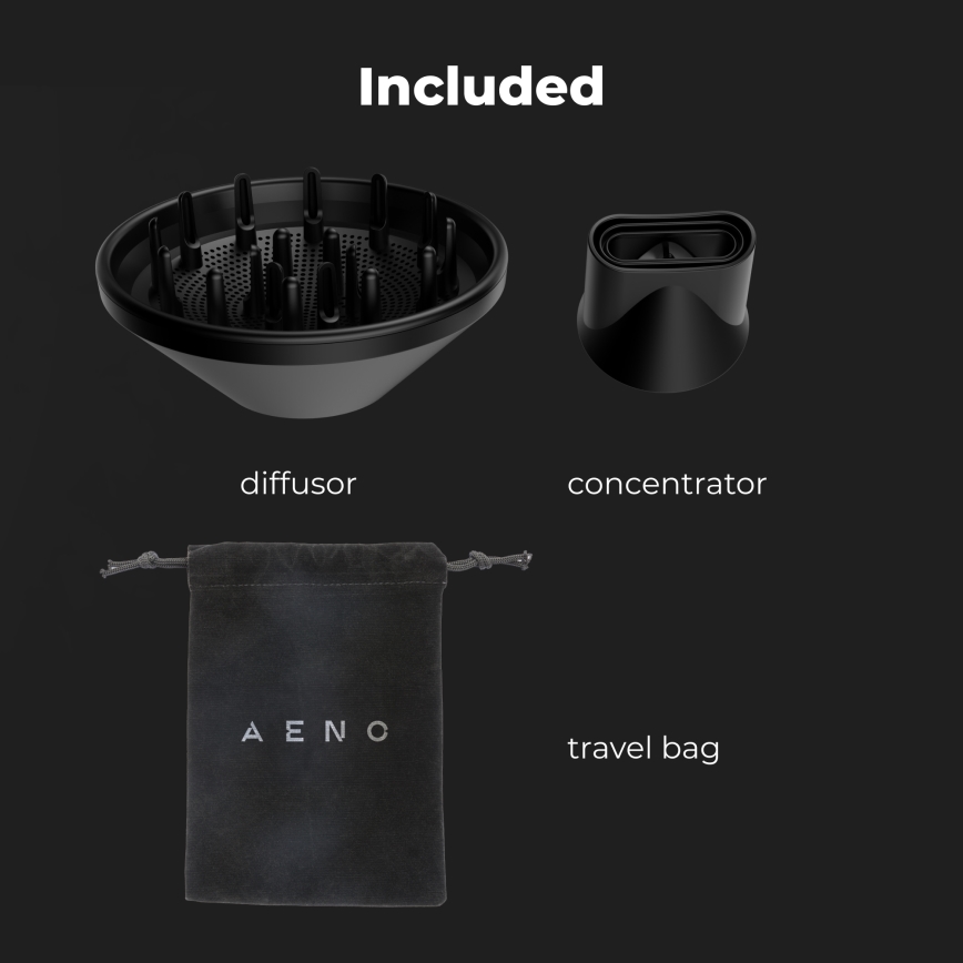 AENO - Sèche-cheveux 1500W/230V