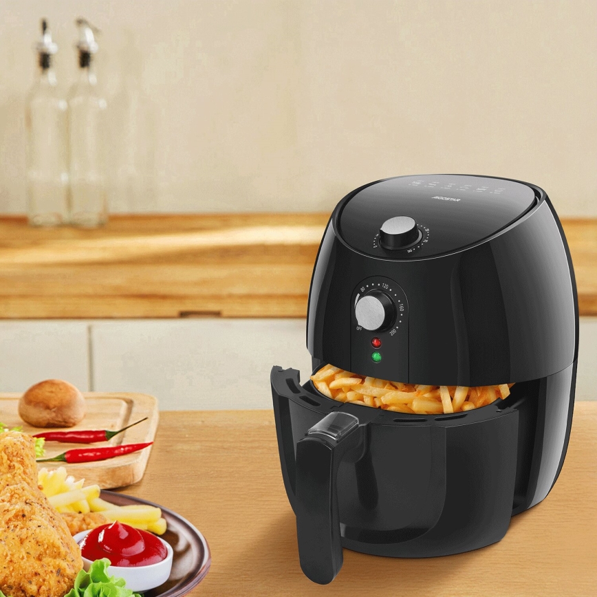 Aigostar - Airfryer 1500W/230V 3,5l noir
