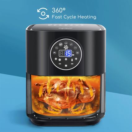 Aigostar - Airfryer 1500W/230V 3,5l noir