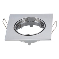 Aigostar - Anneau de finition pour spot encastré GU10 8,2x8,2 cm chromé brillant