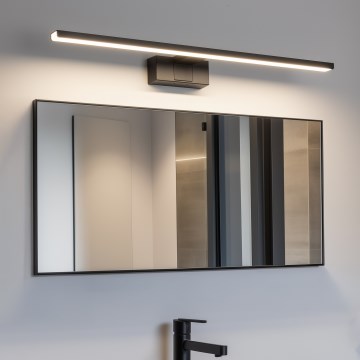 Aigostar - Applique LED pour miroir de salle de bains, 12W/230V, 4000K, 60 cm, IP44, noire