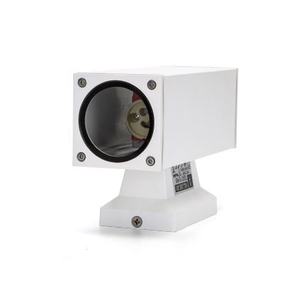 Aigostar - Applique murale d'extérieur 2xGU10/230V IP65 blanche angulaire