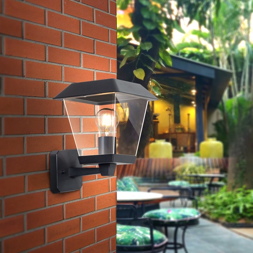 Aigostar - Applique murale extérieure 1xE27/60W/230V IP44 anthracite