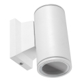 Aigostar - Applique murale extérieure 1xGU10/230V blanc IP65 arrondi