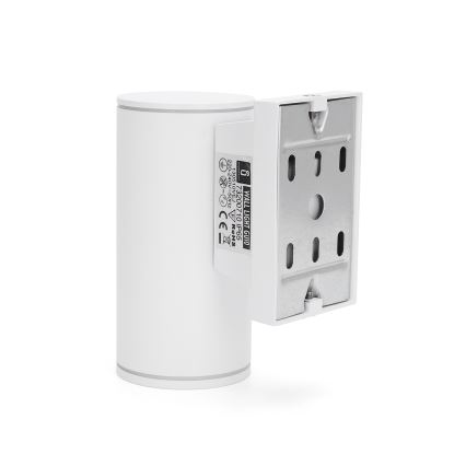 Aigostar - Applique murale extérieure 1xGU10/230V IP65 blanche ronde