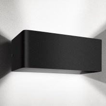 Aigostar - Applique murale LED/12,5W/230V 20x10 cm noir