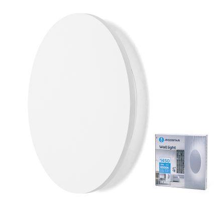 Aigostar - Applique murale LED 12W 230V 6500K 25 cm blanche