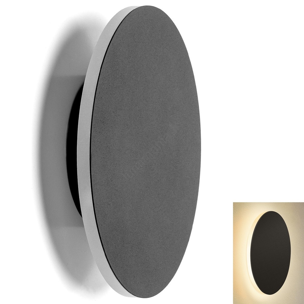 Pack De 4 Appliques Murales Intérieur/extérieur Aigostar - Éclairage Haut Et Bas, Douille GU10, IP54