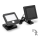 Aigostar - Applique murale solaire avec détecteur LED/0,64W/3,7V 600 mAh 6500K IP44