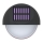 Aigostar - Applique murale solaire LED/1W/1,2V noir 2700K IP44