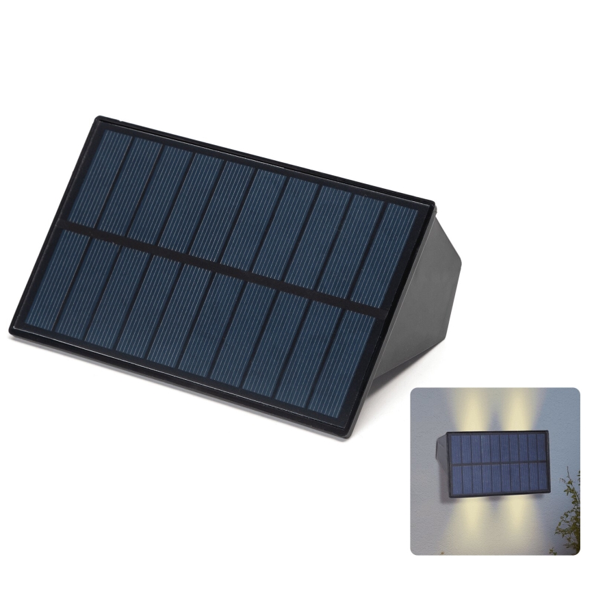 Aigostar - Applique murale solaire LED/4W/5,5V 2700K IP44