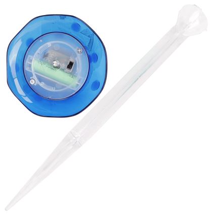 Aigostar - Applique solaire LED LED/0,006W/1,2V 100 mAh 2700K IP44 bleu