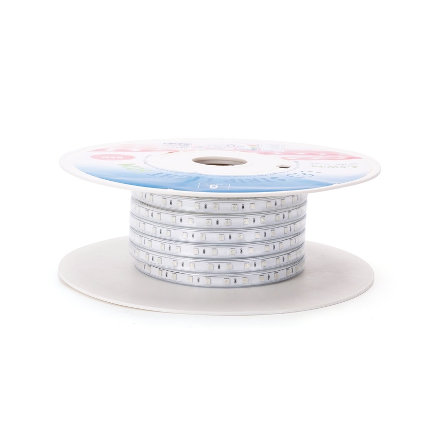 Aigostar - Bande LED LED/325W/230V 50m rouge IP65