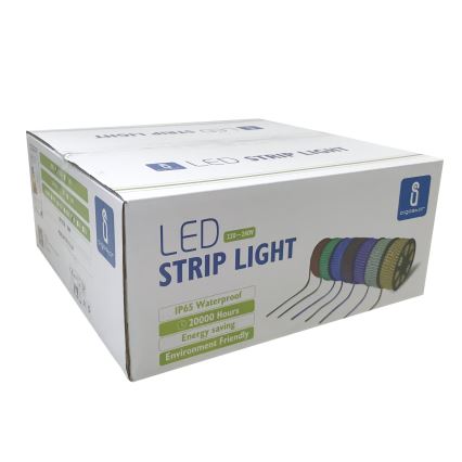 Aigostar - Bande LED 50m LED/300W/230V IP65 rouge