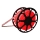 Aigostar - Bande LED extérieure 50m LED/350W/230V rouge IP65