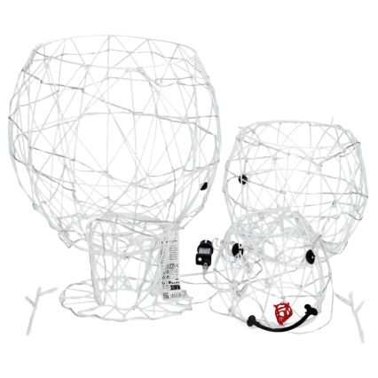 Aigostar - Décoration de Noël LED extérieure 3,6W/31/230V 2700K 120 cm IP44 bonhomme de neige