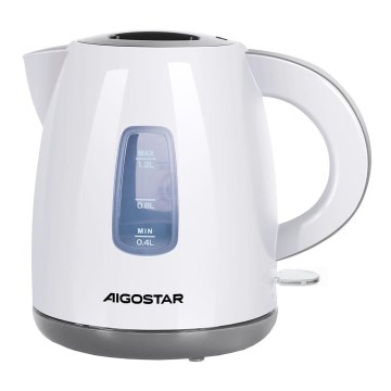 Aigostar - Bouilloire 1,2l 2200W/230V blanc