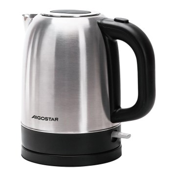 Aigostar - Bouilloire 1,7l 2200W/230V chrome mat