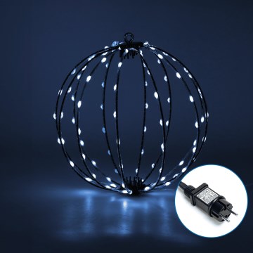 Aigostar - Boule LED d'extérieur pour Noël 3,6W/230V 30cm IP44 blanc froid