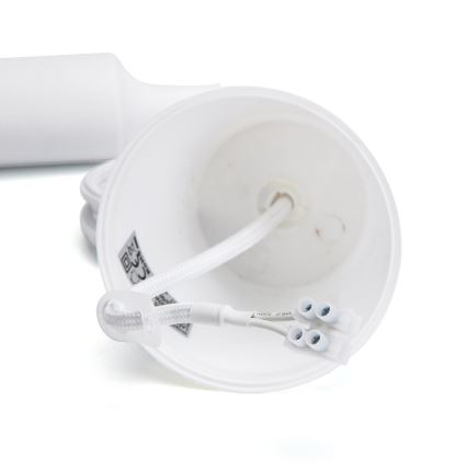 Aigostar - Câble d'alimentation 1xE27/60W/250V blanc