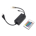 Aigostar - Câble d'alimentation pour ruban LED RGB 1000W/230V avec télécommande