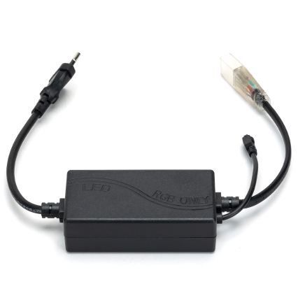 Aigostar - Câble d'alimentation pour ruban LED RGB 600W/230V avec télécommande